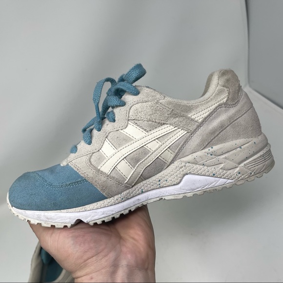 ASICS MEN size 6 women size 7 GEL LIQUE REEF WATERS/BIRCH LIFESTYLE HL7N2 - Picture 9 of 14